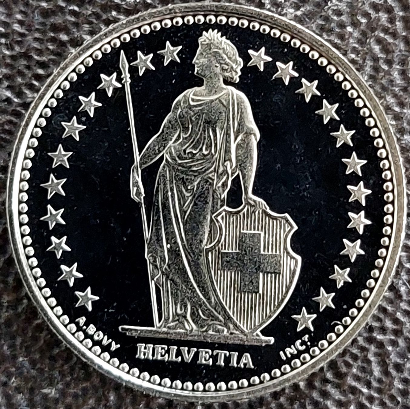 Tutti le monete: 50 Rappen 1985 stgl. / aus Münzsatz – Nuovo (secondo la descrizione) da Arch venduto da coinsandmore 1