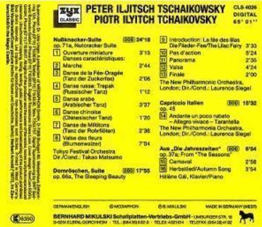 CD: Tschaikowsky - Nussknacher-Suite – Usato da Hombrechtikon venduto da Luetzelsee 1