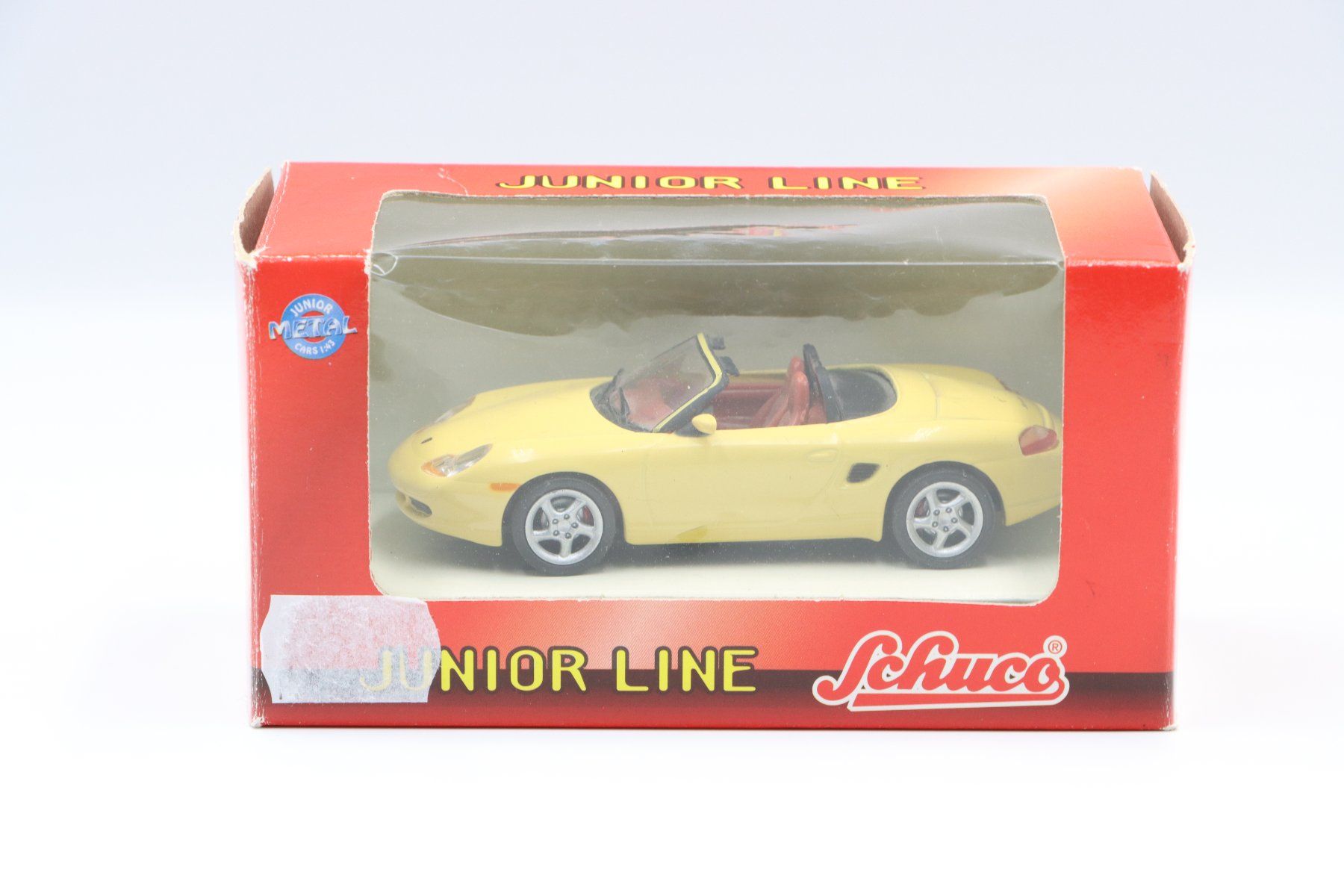 Porsche Modellini d'auto: Porsche Boxster 1:43 Schuco Junior – Nuovo e nell'imballaggio originale da Bühl b.Aarberg venduto da modelldiecast