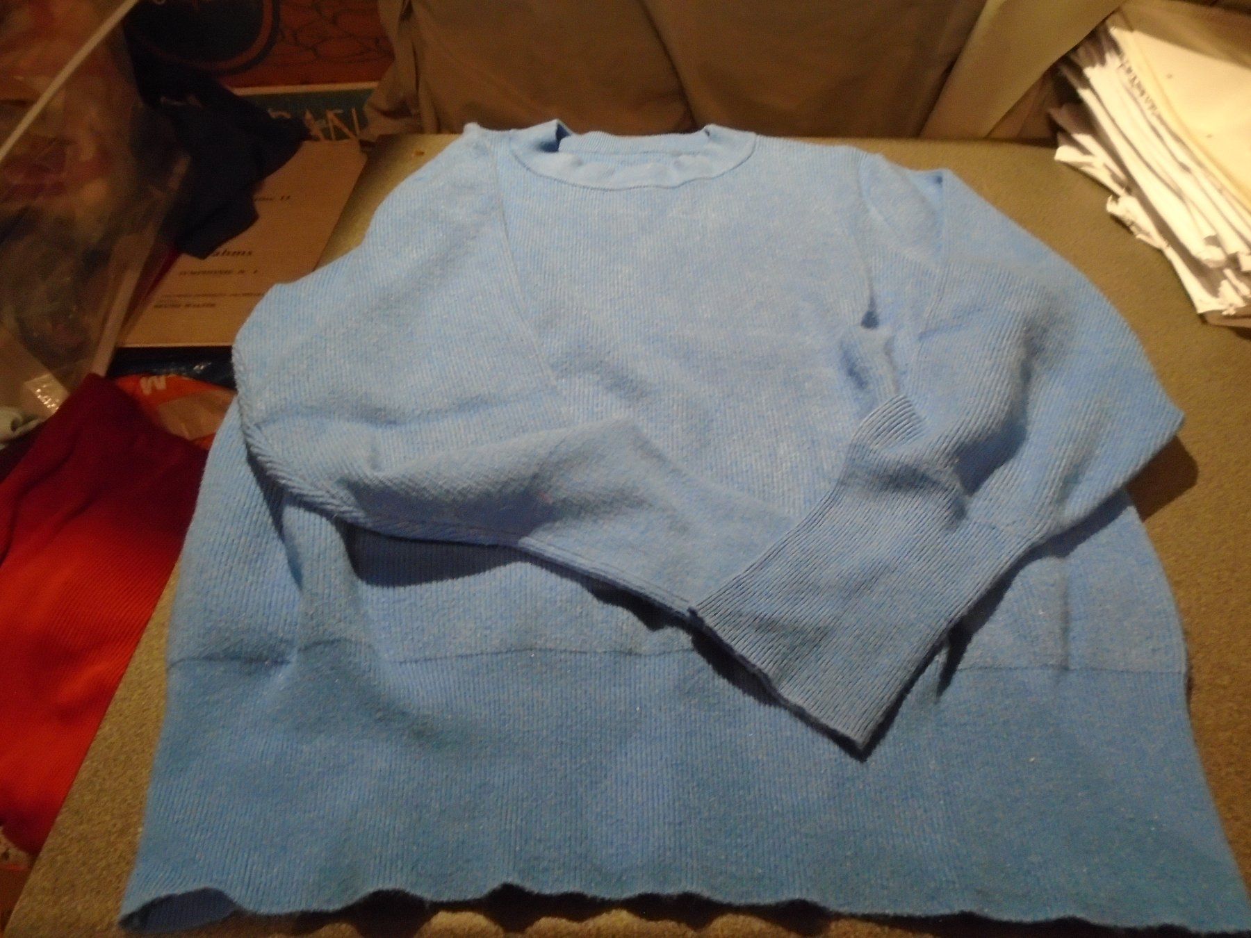 Maglioni & Felpe: Pullover ca. Grösse M, blau/einfach – Usato da Zürich venduto da abraxas1291