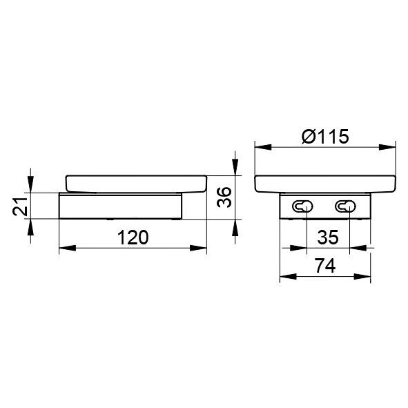 Keuco Portasapone: KEUCO Serie Smart.2 Seifenablage – Nuovo e nell'imballaggio originale da Spreitenbach venduto da KEUCO_official 1