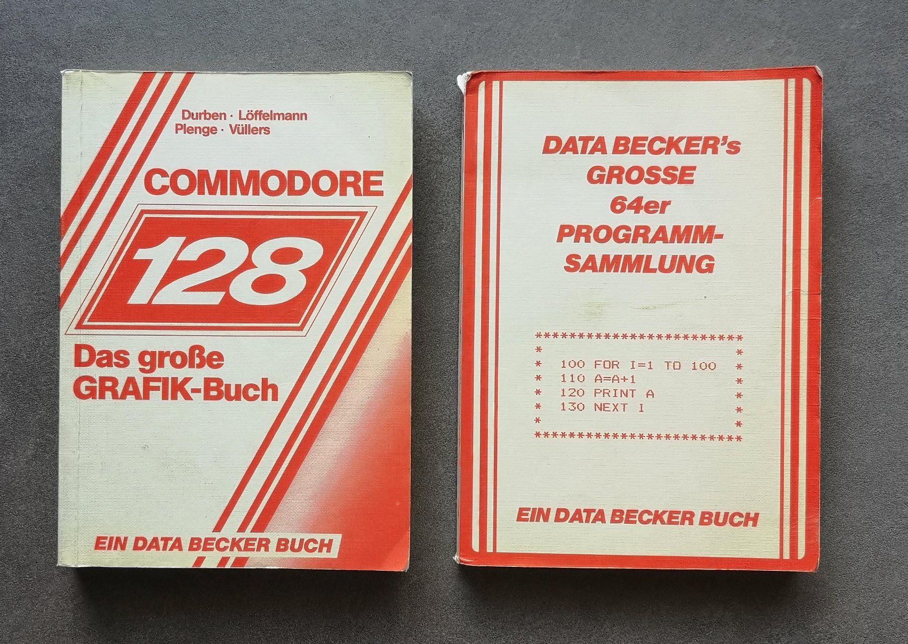 Bücher: Data Becker Commodore Bücher – Gebraucht aus Dietwil von deneb26