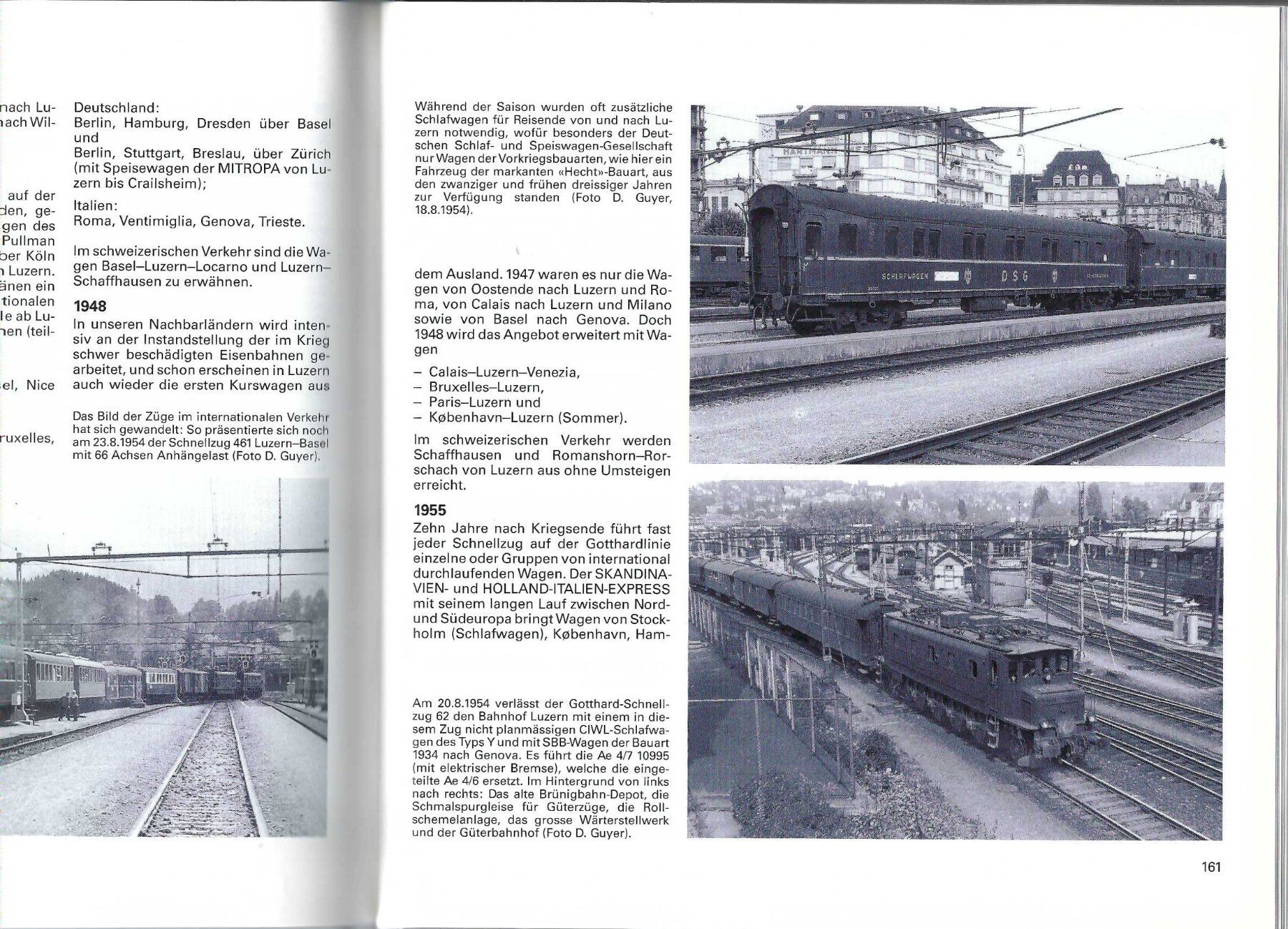 Libri: Bahnen und Bahnhöfe in Luzern. – Usato da Horw venduto da SwissSteamMemories 2