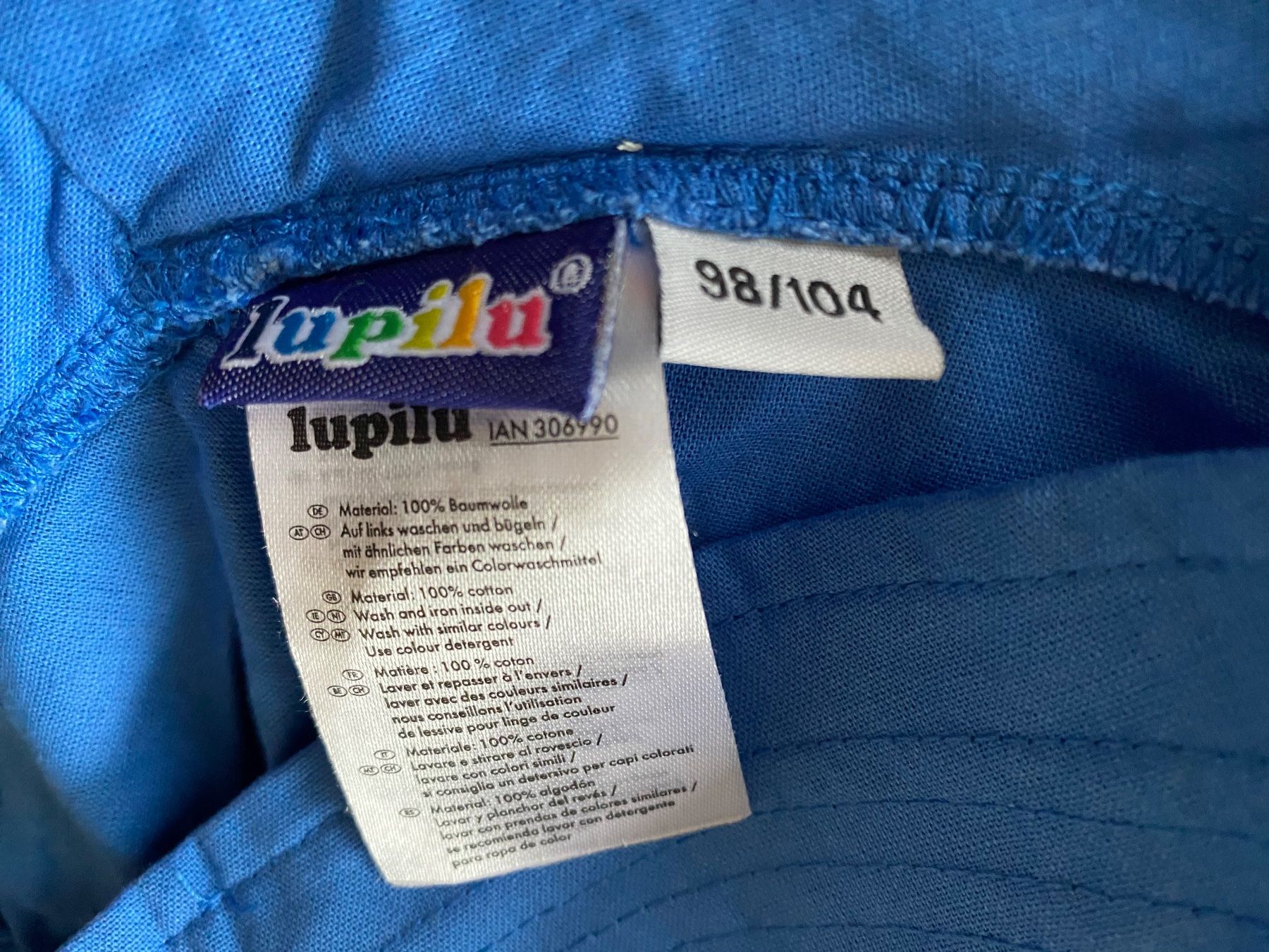 Berretti & Sciarpe: Sonnenhut Lupilu blau 98/104 – Nuovo (secondo la descrizione) da Trachslau venduto da RetoM1982 1