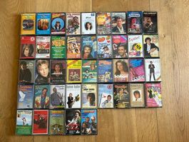 Kassetten Sammlung Schlager, 41 MCs