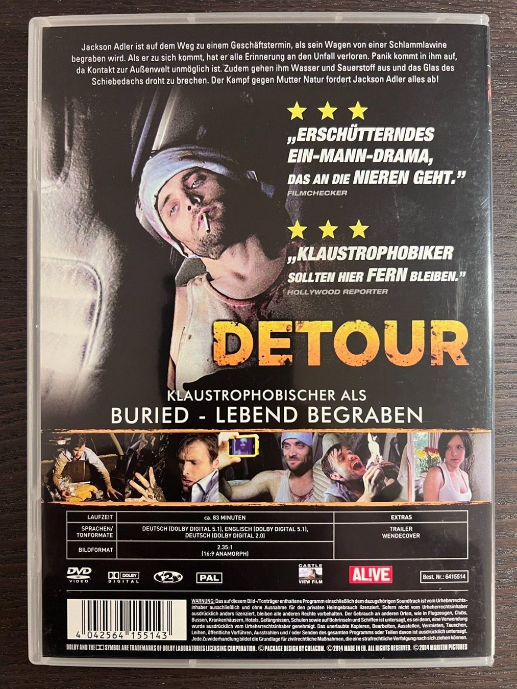 Alle DVDs: Detour - Gefährliche Umleitung – Gebraucht aus Zürich von FilmFreunde 1