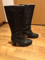 Lederstiefel gefüttert Damen Gr. 40