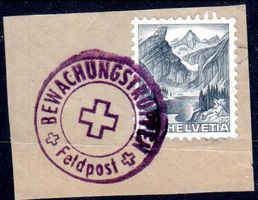 SEEALPSEE MIT FELDPOSTSTEMPEL AUF FRAGMENT - C613