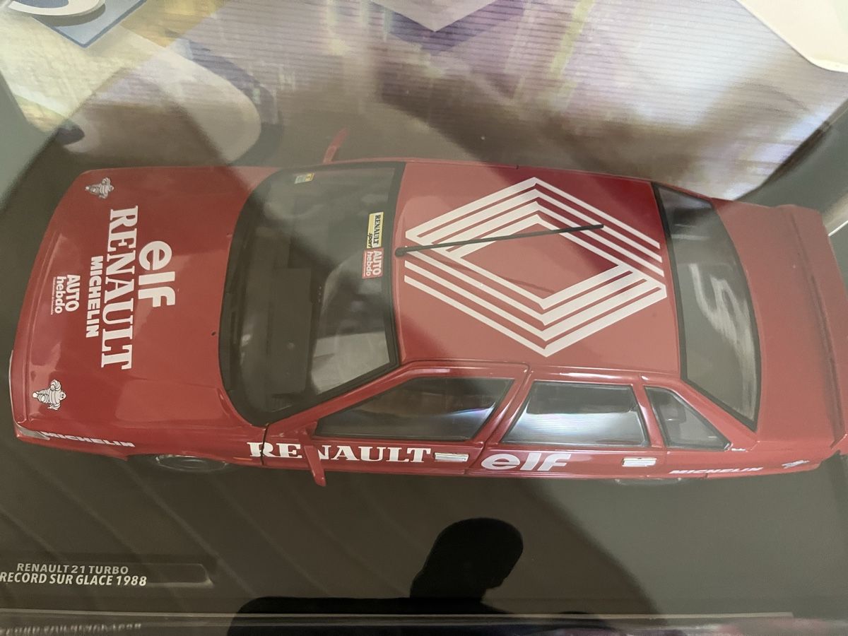 Renault Modellini d'auto: Renault 21 Turbo. 1:18 – Nuovo e nell'imballaggio originale da Rümlang venduto da Papamoll4 3