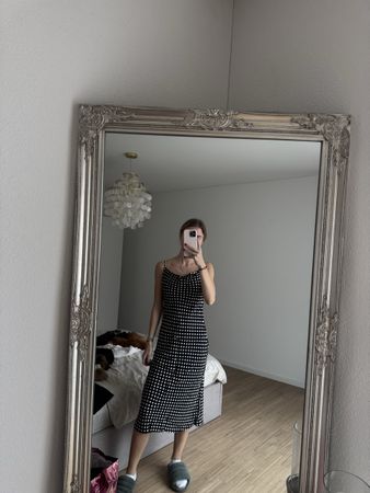 Zara Polka Dot Summer Dress EU S