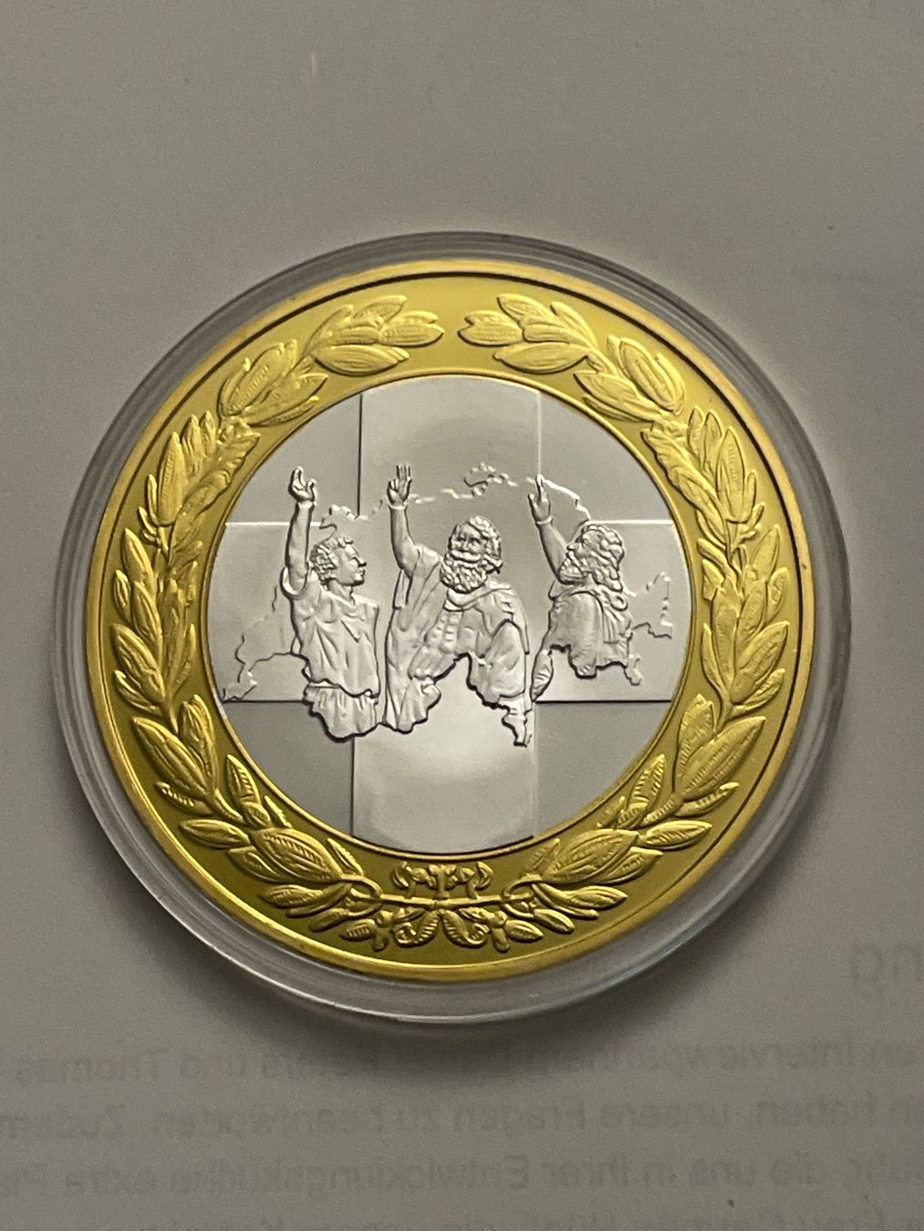 Tutti le monete: Münze Wilhelm Tell  70mm PP – Nuovo (secondo la descrizione) da Schlossrued venduto da Tkanada 1