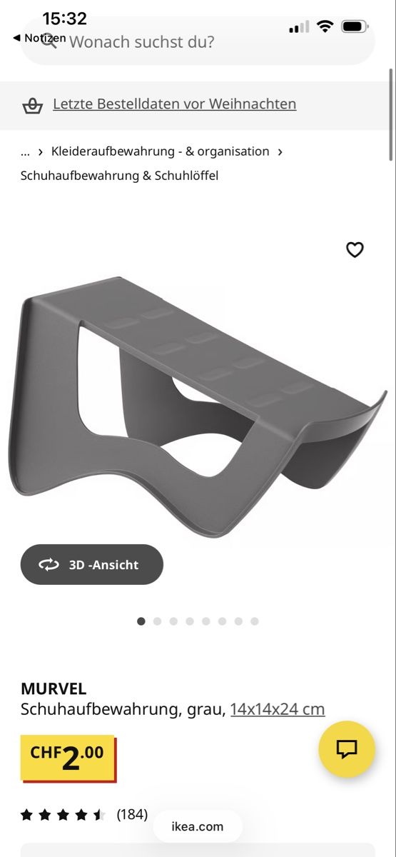 Allestimento di negozi e stand fieristici: 12x IKEA Murvel Schuhaufbewahrung – Nuovo (secondo la descrizione) da Zürich venduto da ole_8rwr