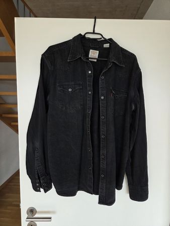 Chemise en jean Levi's Barstow Western standard L noir