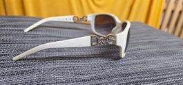 Dolce & Gabbana Designer Sonnenbrille Weiss D&G