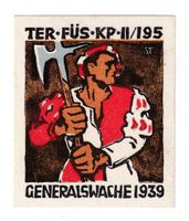 Soldaten Briefmarke **