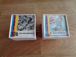Dia Rollfilm DDR DEFA - Der letzte Mohikaner 306 / 308