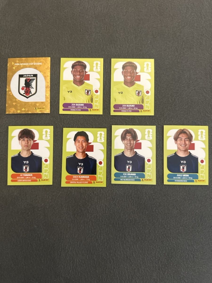 Panini Sammelbilder & Trading cards: Japan – Neu (gemäss Beschreibung) aus Moosseedorf von anil88