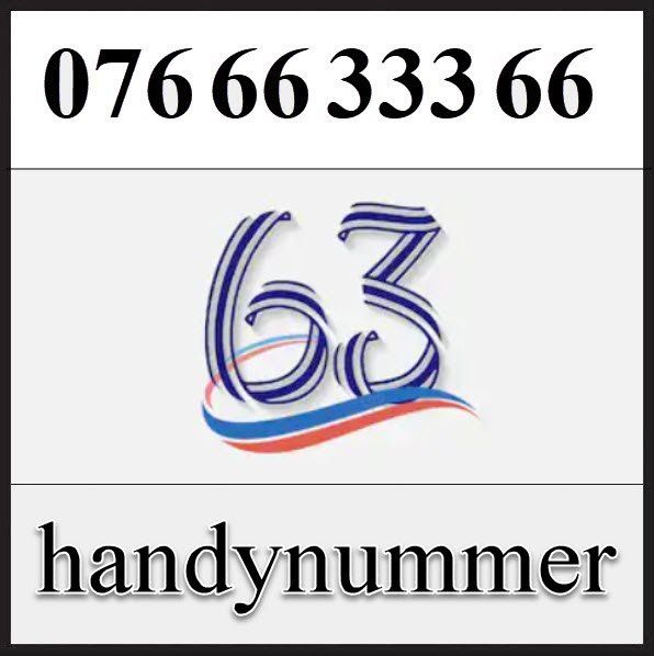 Handynummer, Telefonnummer, Natelnummer, 076 668 66 88