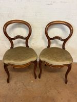2 Stühle Nussbaum Louis Philippe Stil ca. um 1870