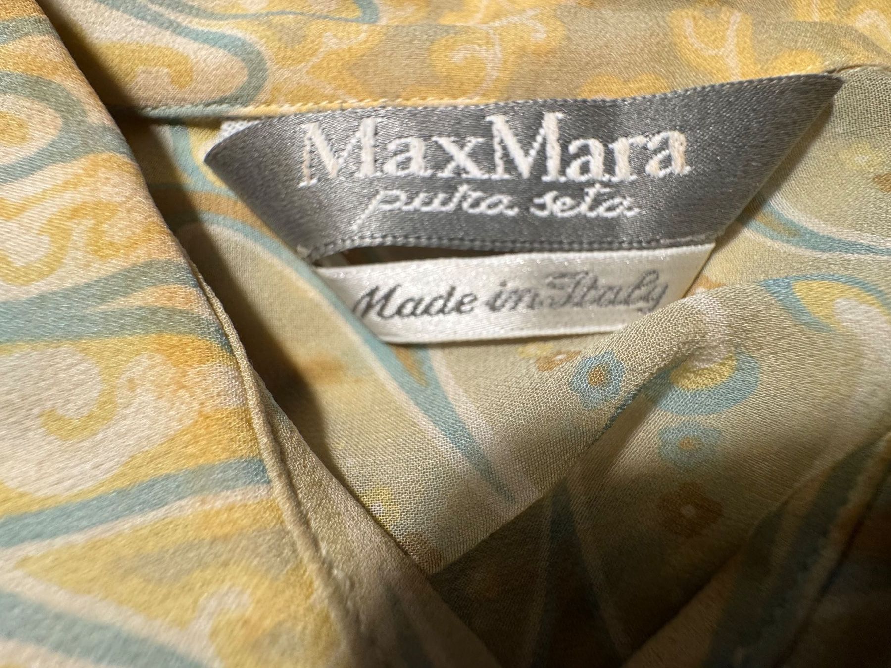 Max Mara Blusen: Max Mara Seidenbluse zum Binden GrM – Gebraucht aus Zumikon von calibru 4