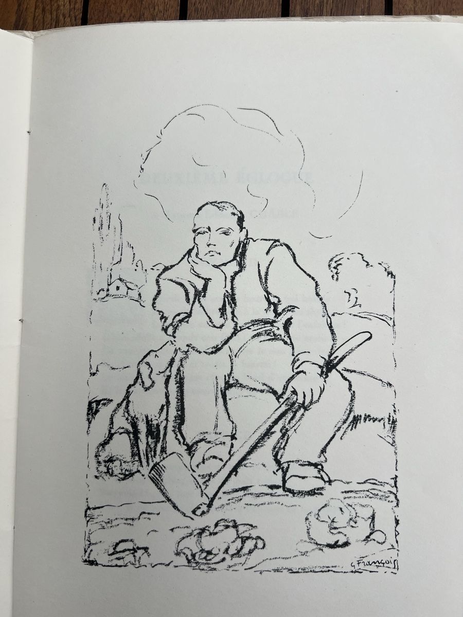Libri: 3 Églogues, C. d'Eterrnod, dédicacé, 1946 – Usato da Savigny venduto da ron_q529 6