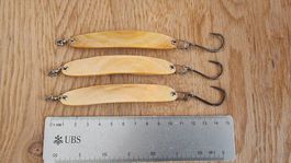 Schlepplöffel Perlmutt Perlmuttspangen Makassar 100mm