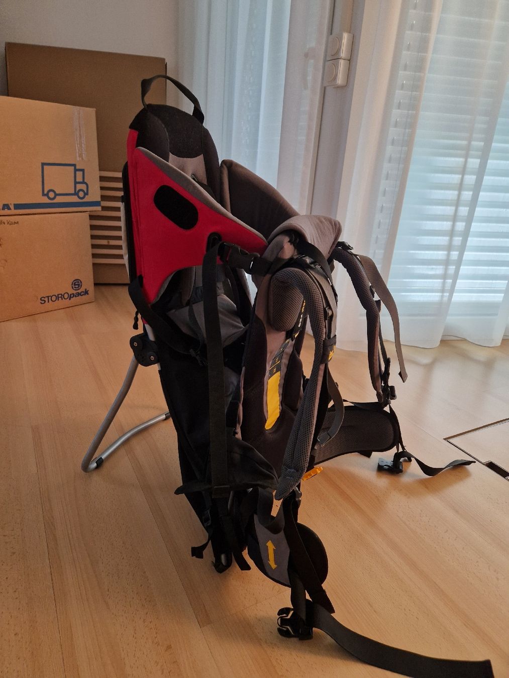 Jack Wolfskin Marsupi portabebè: Rückentrage Jack Wolfskin Ergoform Pro – Usato da Hinwil venduto da SanKon
