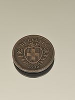 1 Rappen 1895