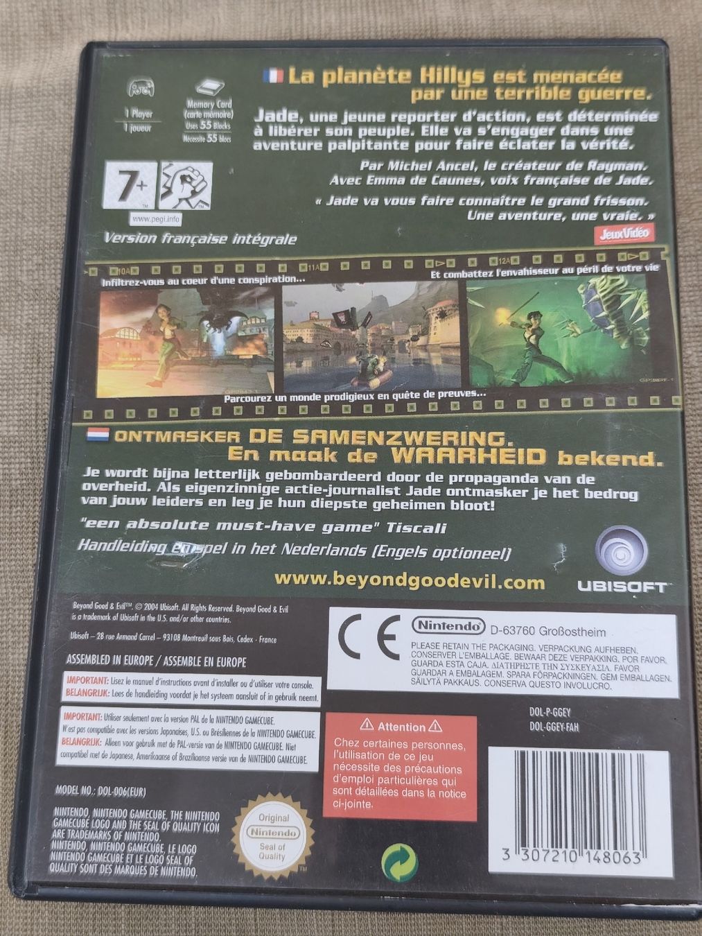 Nintendo Giochi: Beyond Good & Evil Nintendo Gamecube version française – Usato da Middes venduto da Greg2707 1