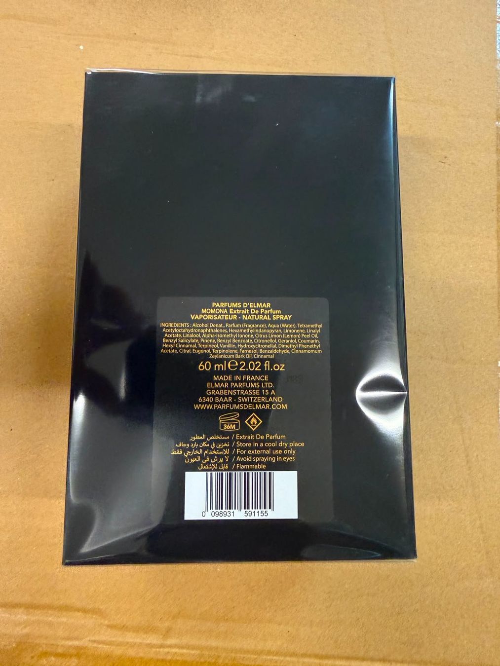 Parfum & Eau de Toilette: Parfums Delmar Momona – Neu und originalverpackt aus Wil SG von A.Tar