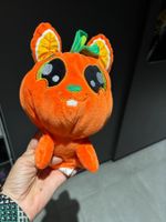 Petite peluche réversible animal ou fruit