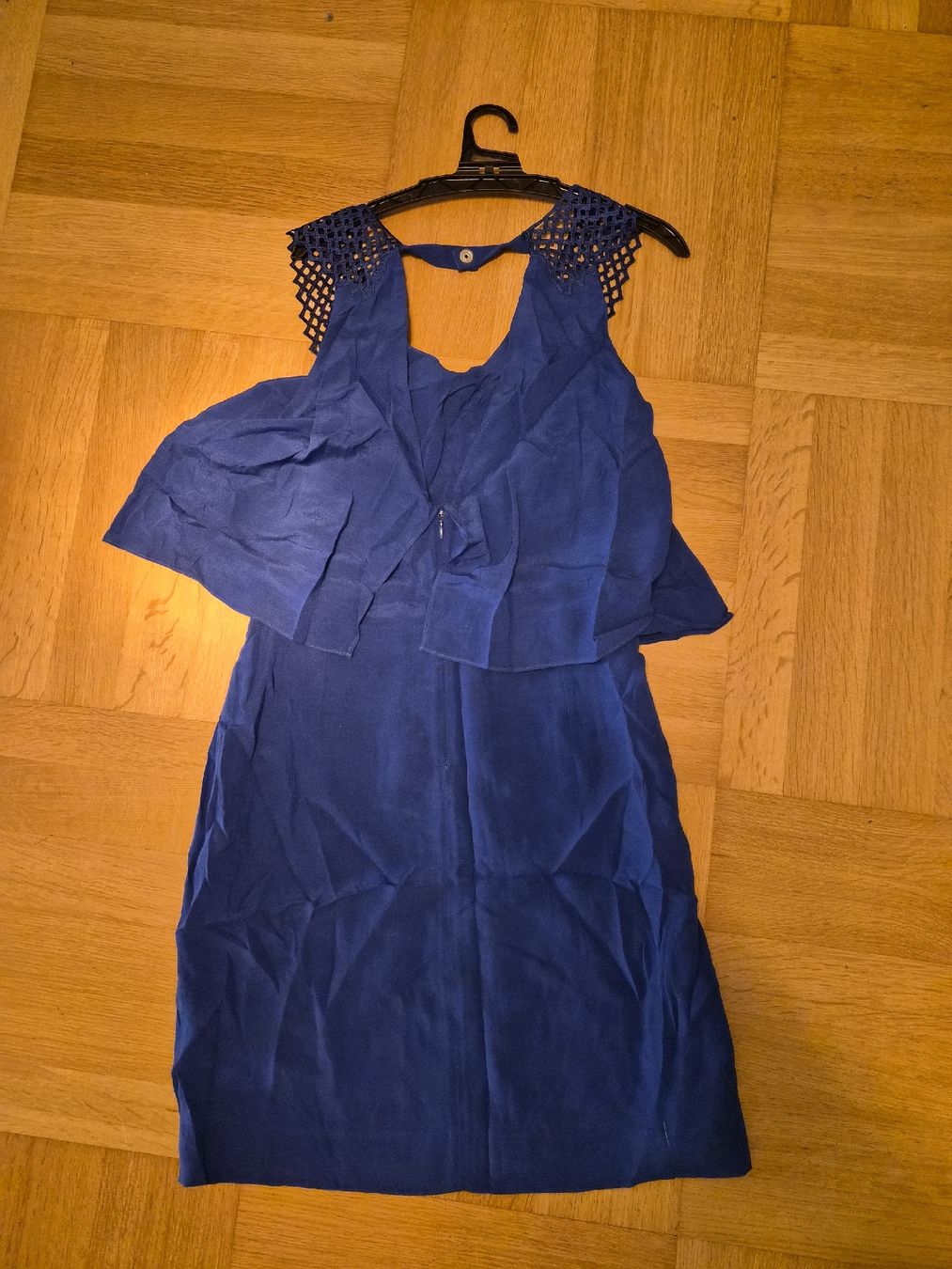 Sandro Vestiti: Robe Sandro bleue taille 1  – Nuovo (secondo la descrizione) da Genève venduto da stepher85 1