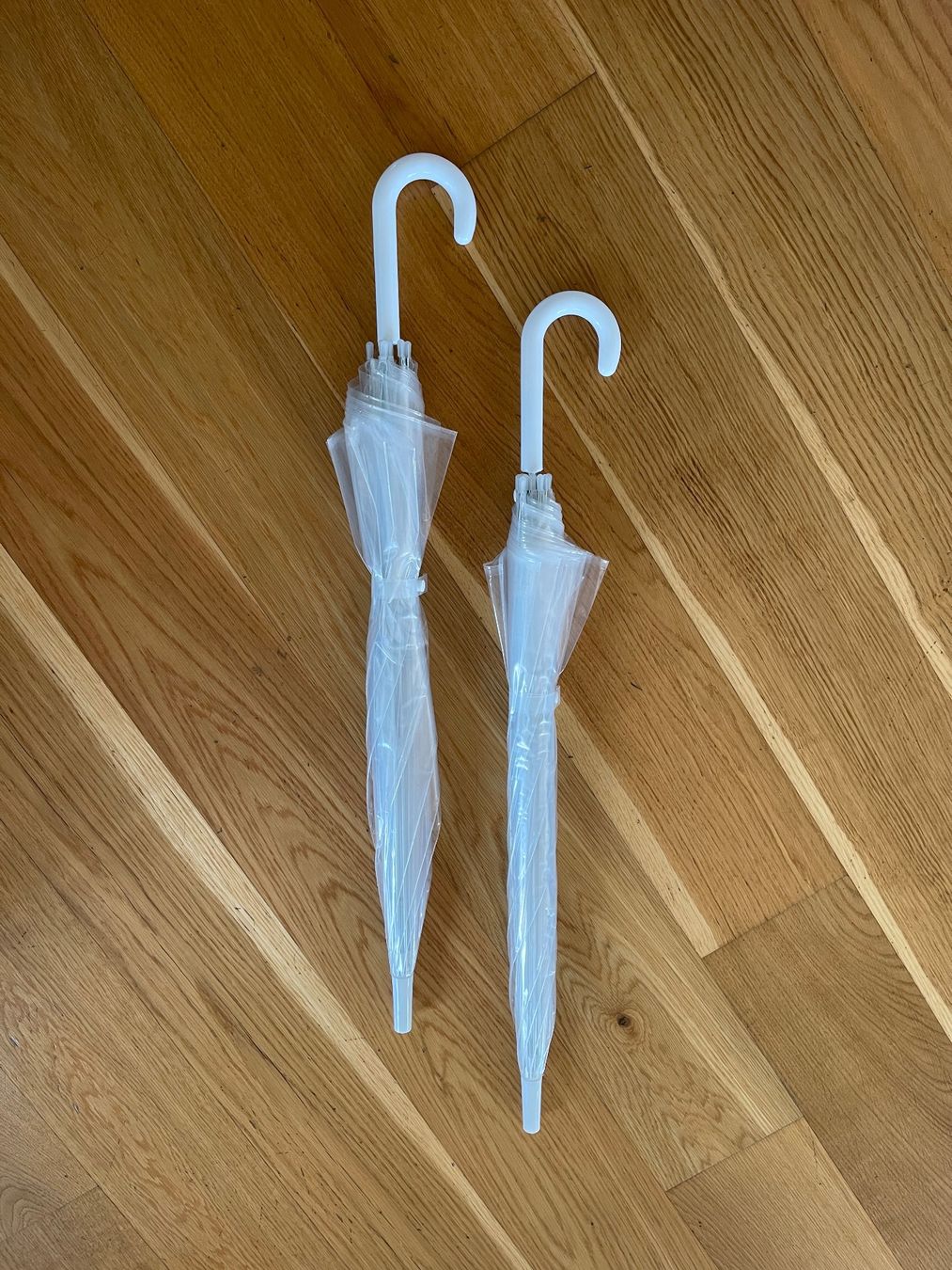 Regenschirme: 2 Regenschirme, gross, transparent – Neu (gemäss Beschreibung) aus Ehrendingen von abo_p9n6