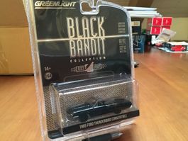 65‘ Ford Thunderbird Convertible 1/64 Black Bandit Edition