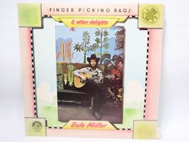 Vinyl LP Dale Miller Finger picking Rags mit Notenbuch
