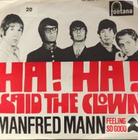Vinyl-Single Manfred Mann - Ha! Ha! Said The Clown