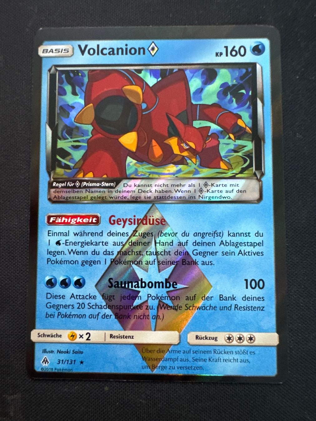 Pokémon Sammelbilder & Trading cards: Volcanian - Forbidden Light - 31/131 – Gebraucht aus Mettmenstetten von raf_597t