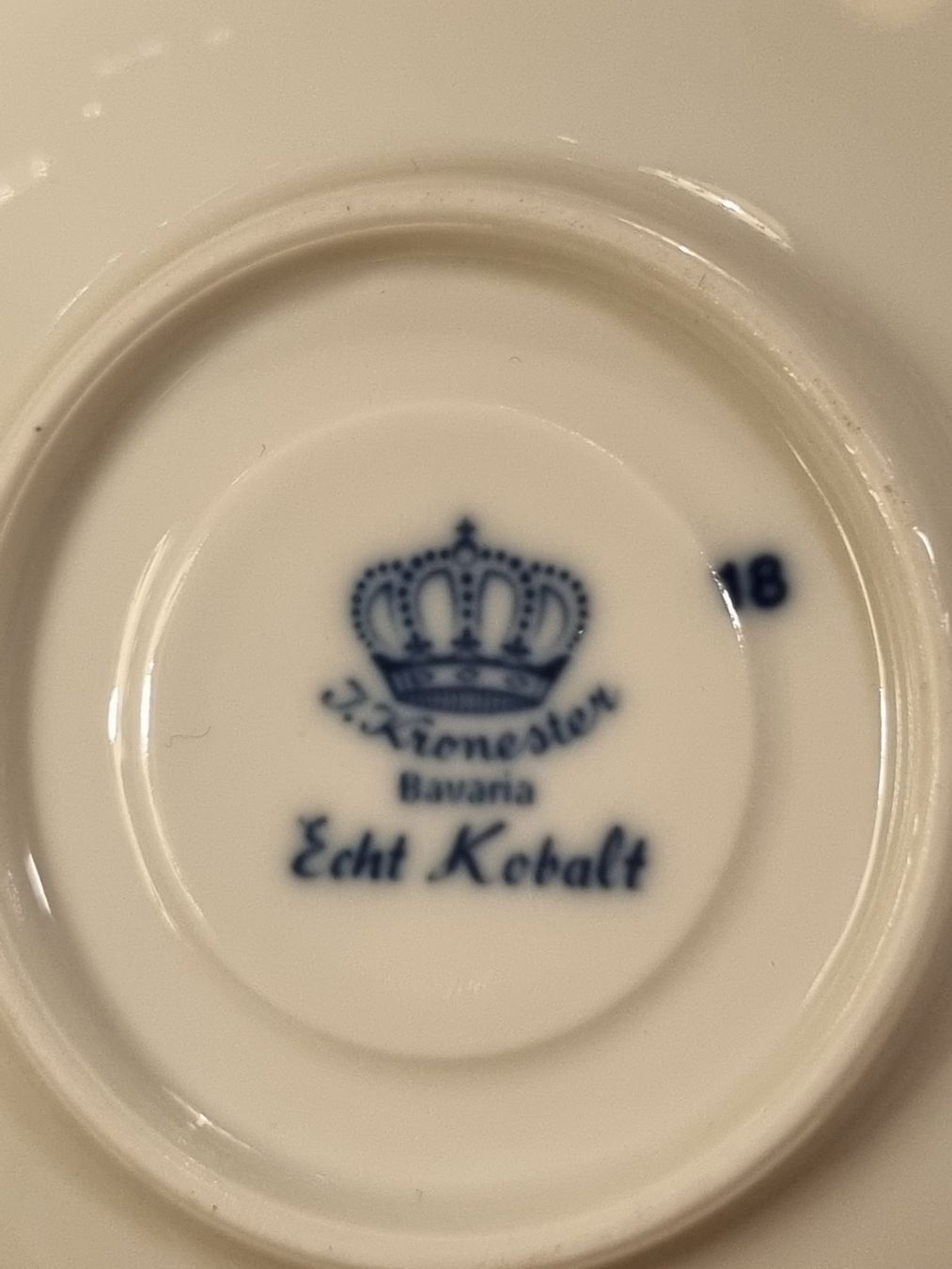 Set di piatti: J. Kronester Bavaria Kobalt Kaffee Set 4x – Usato da Scharnachtal venduto da devin03 6