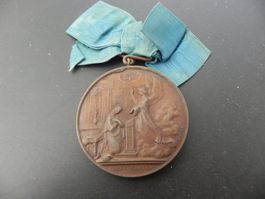 Medaille Fribourg Freiburg B.P. Canisius 1591 - 1891
