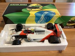 Ayrton Senna McLaren MP4/6 Formel 1 Weltmeister 1991, 1:18