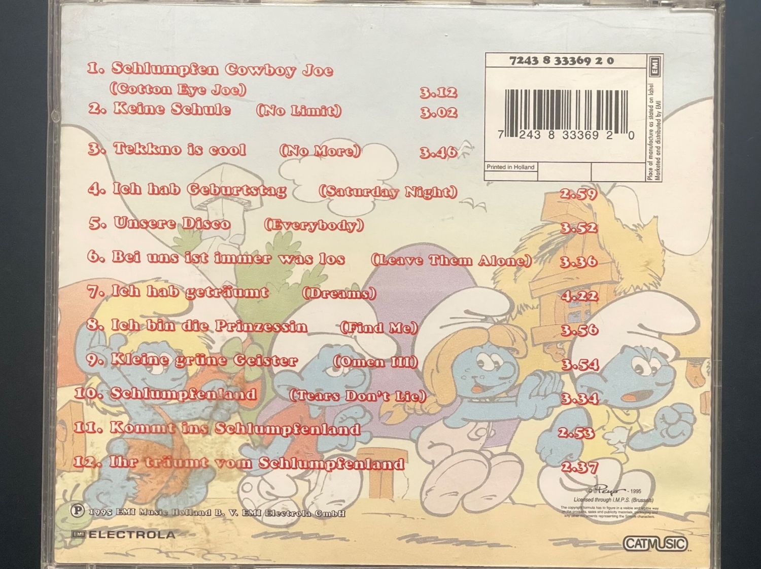 CDs: Die Schlümpfe - Tekkno ist Cool vol.1 – Gebraucht aus Muri b. Bern von AdidasCollector 3