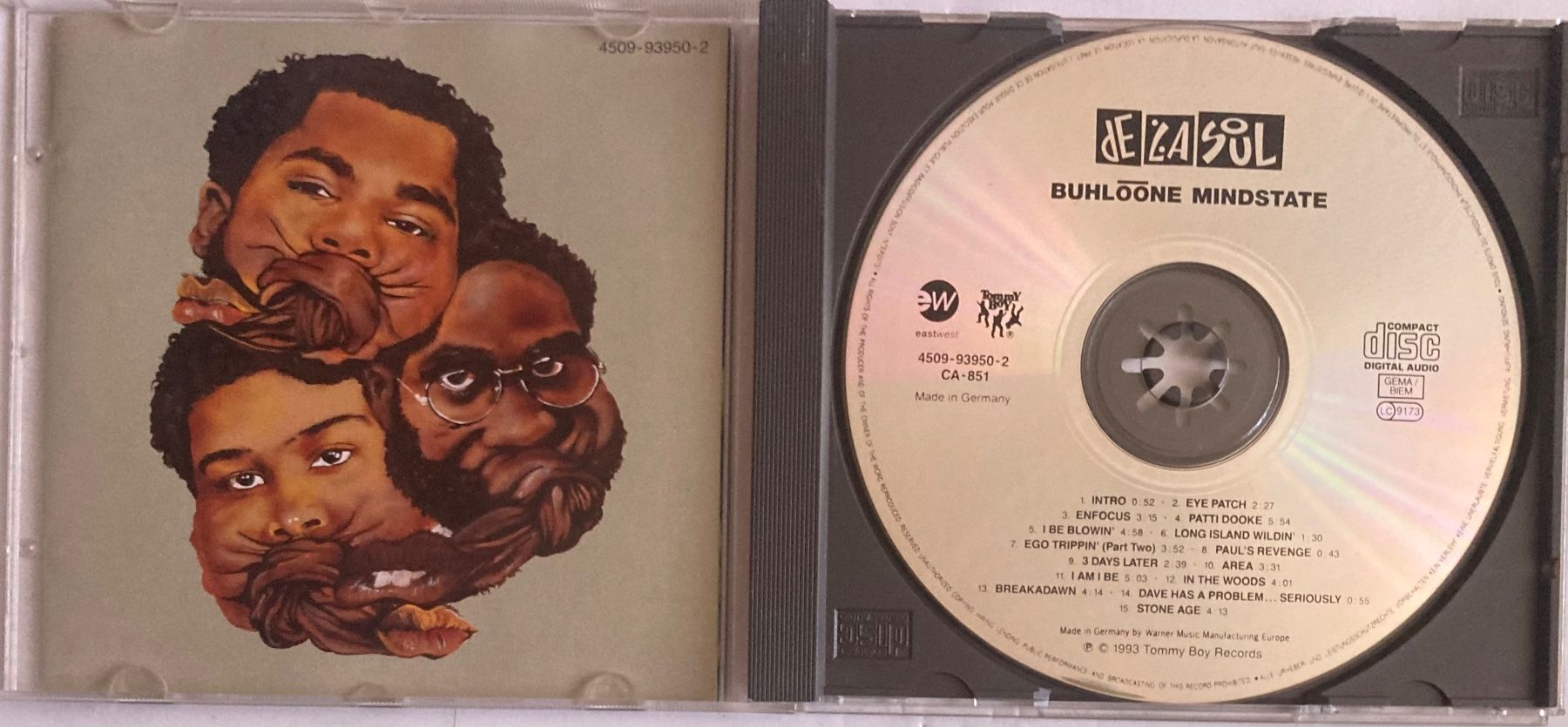 CDs: DE LA SOUL - BUHLOONE MIND STATE – Gebraucht aus Poliez-Pittet von Newtown-Records 2