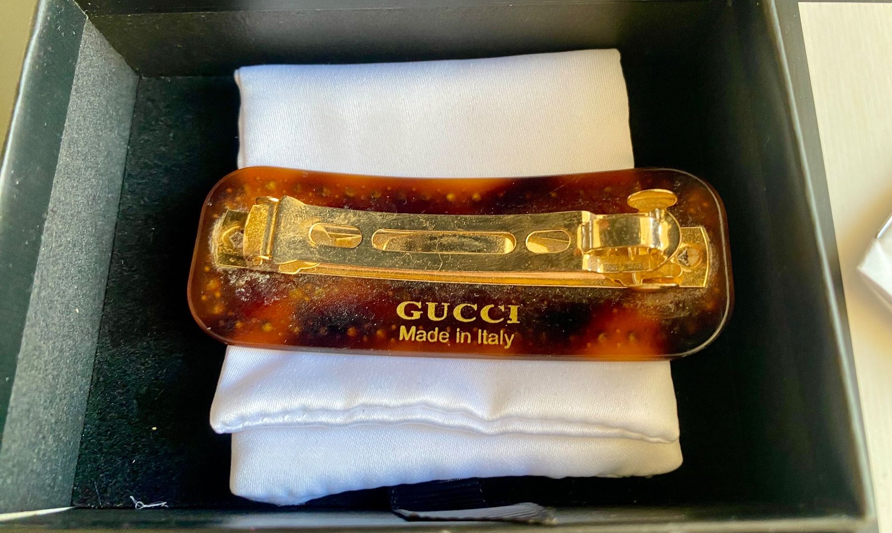 Gucci Accessori per capelli: Gucci Kristall Haarspange – Usato da Zürich venduto da Sol65 2