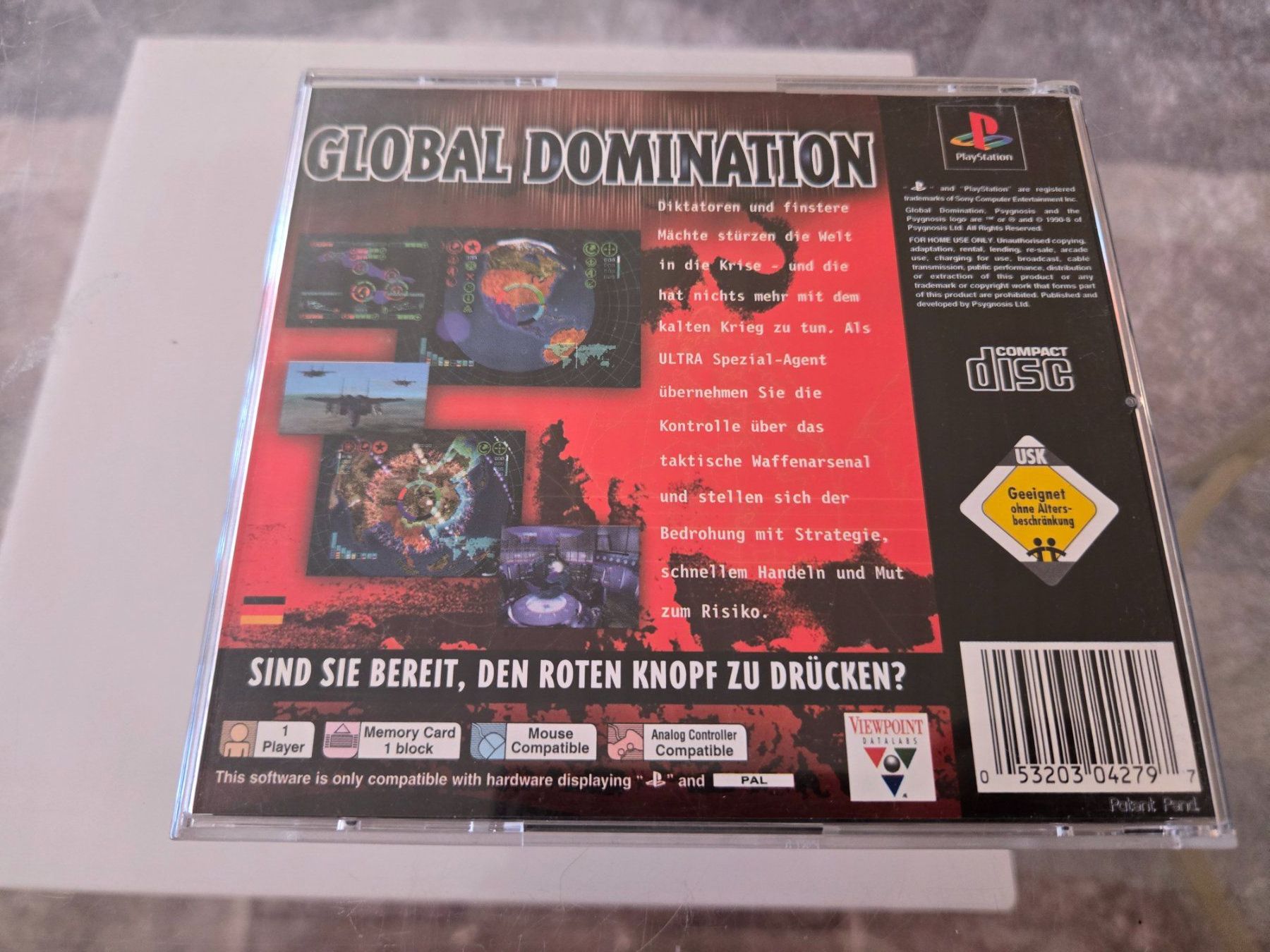 Giochi: Global Domination PS1 – Usato da Bussigny venduto da Kfdlt 1