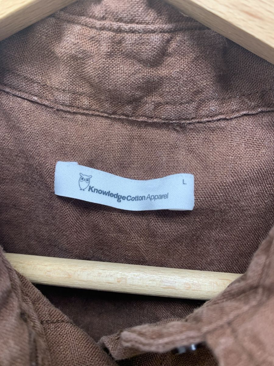 Blusen: Braune Leinenbluse von KCA gr L – Gebraucht aus Aarau von REVIVI 2