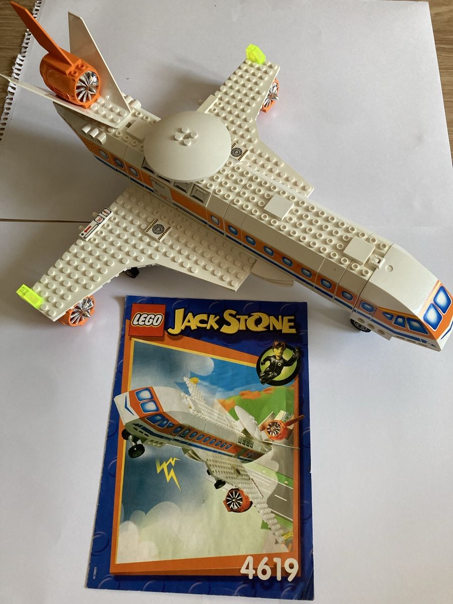 Lego Giocattoli: Lego Vintage Jack Stone Flugzeug 4611 – Usato da Winterthur venduto da sim_6x6p