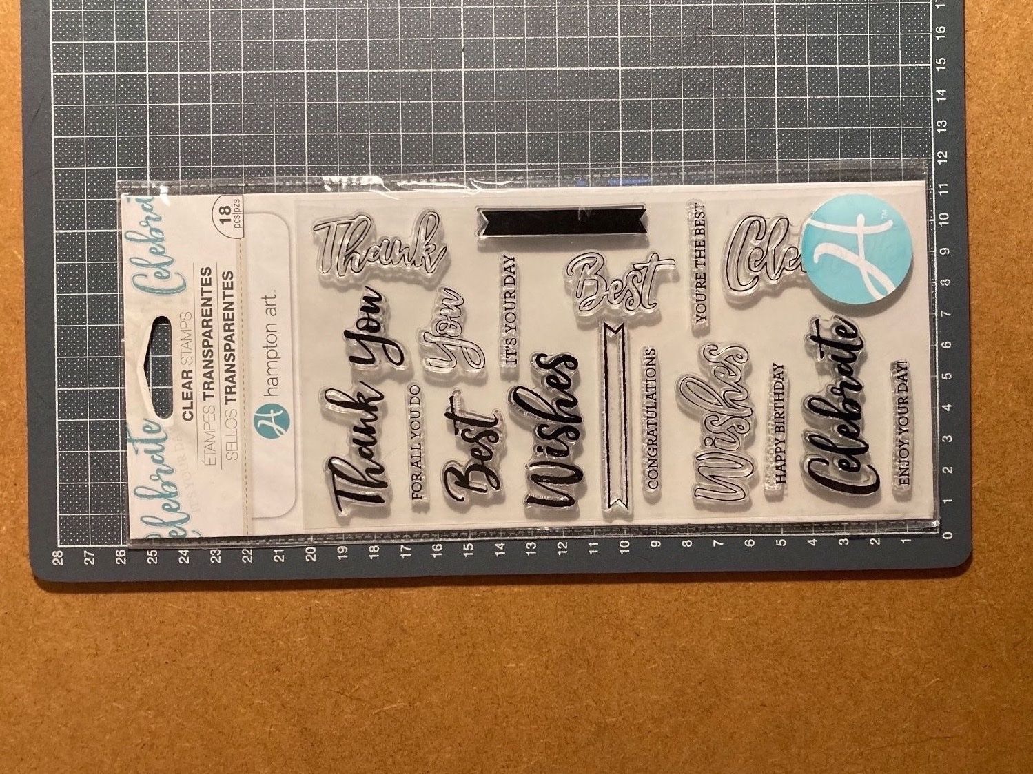 Timbri: Hampton Art Clearstamps "Celebrate" – Usato da Biel-Bienne venduto da missy_i