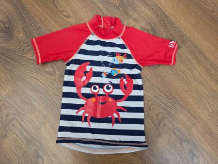 Badeshirt, UV-Shirt "Krebs" Gr. 110/116