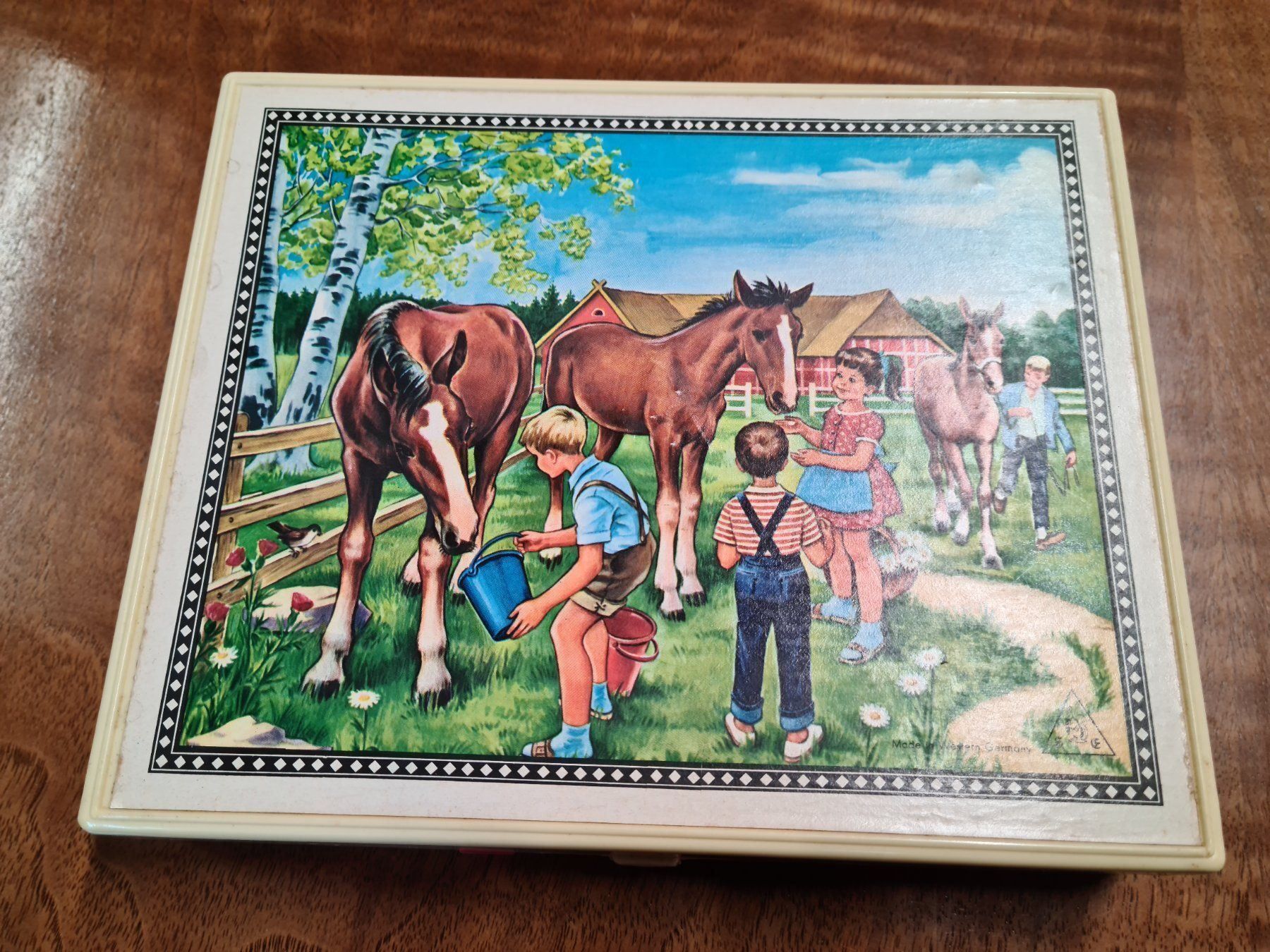 Puzzle: Holz-Klötzchen Puzzle – Usato da Erstfeld venduto da Uhu1980