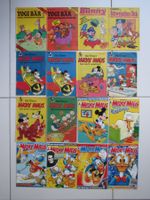 16 COMICS MICKY MAUS YOGI BÄR BUGS BUNNY SCHWEINCHEN DICK